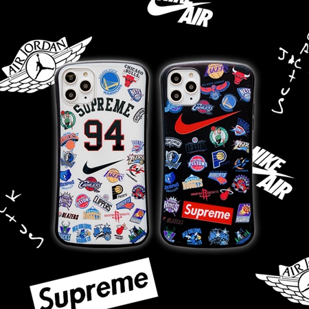 運動ブランド nike supreme iphone11 proカバー