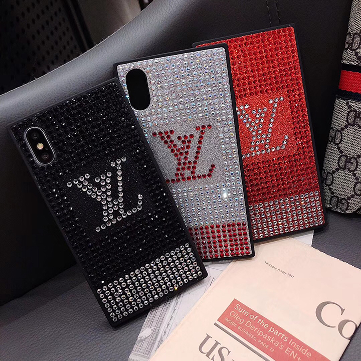 LV iphoneXケース キラキラ