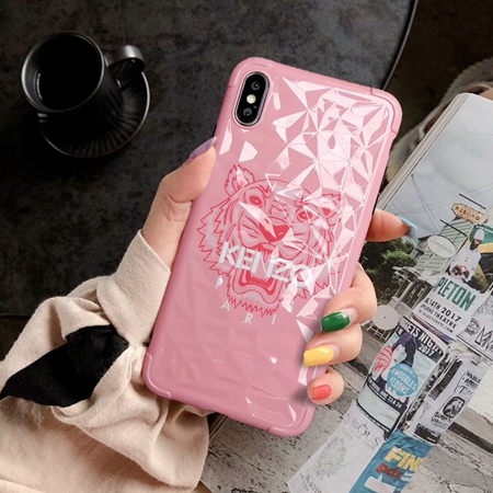 ケンゾー kenzo 虎柄 iphone11カバー ピンク