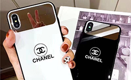 chanel iphonexs maxガラスケース カップル用