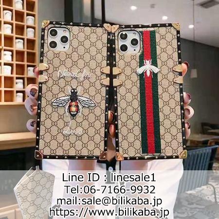 Gucci 刺繍的 トランク型 iphone 11 pro maxケース