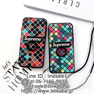 supreme iphone ケース チェーン付き