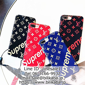 supreme lv iPhone8ケース